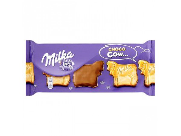 Milka Choco cow печенье в молочном шоколаде 120 г